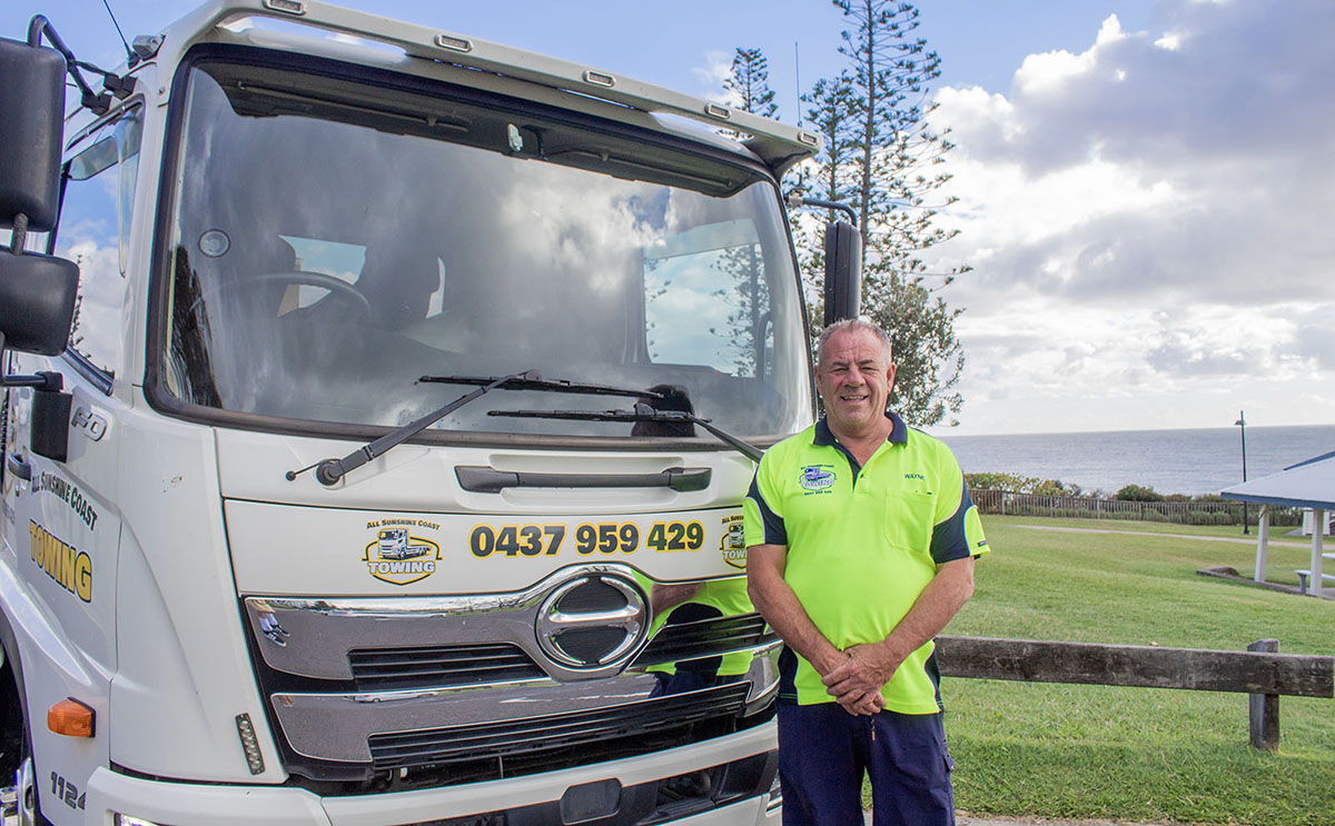Wayne from All Sunshine Coast Towing Company
